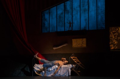 LE JEUNE HOMME ET LA MORT – THE YOUNG MAN AND DEATH, London Coliseum, Kings of the Dance,  Ivan Vasiliev, principal dancer with the American Ballet Theatre, previously the principal dancer with the Bolshoi Ballet, Svetlana Lunkina, prima ballerina of the Bolshoi Ballet, Roberto Bolle, American Ballet Theatre, Marcello Gomez, Denis Matvienko, and Leonid Sarafanov. Photos © Vanja Karas March 2014